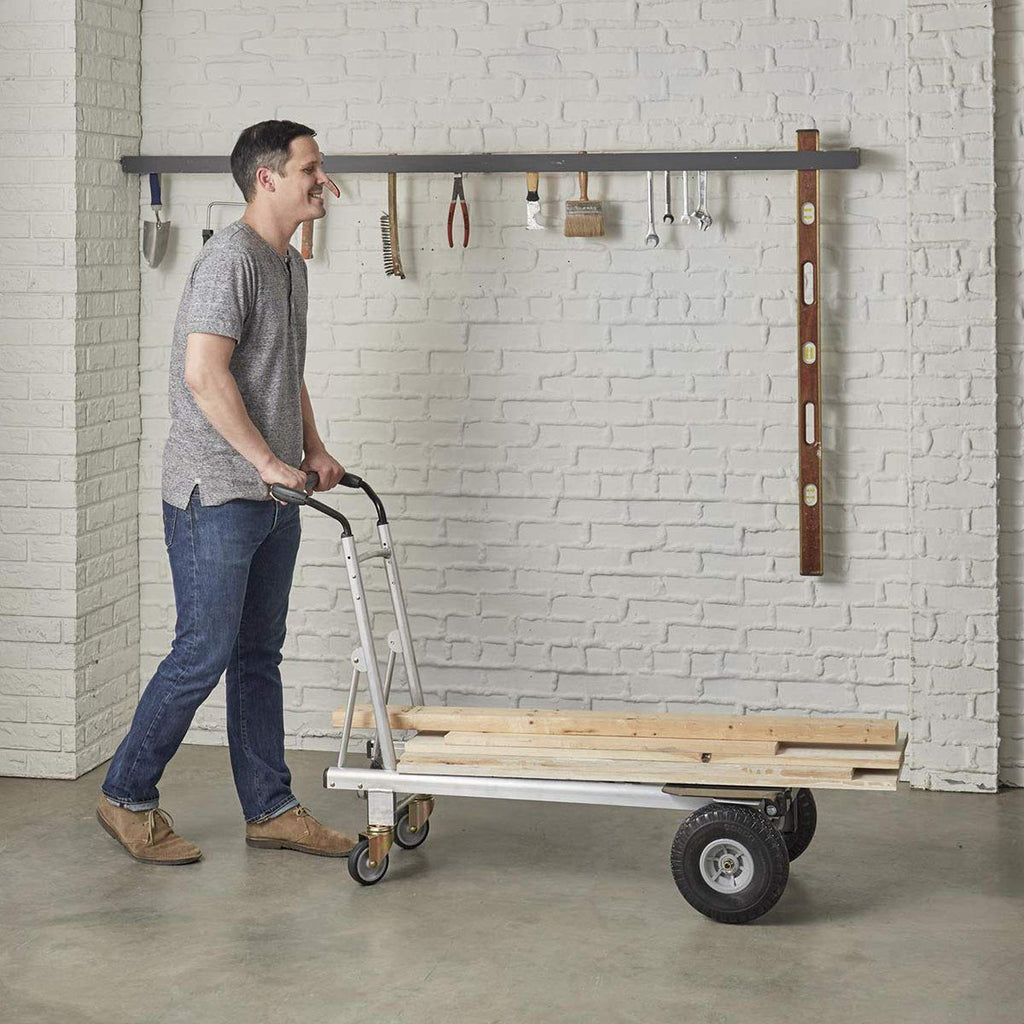 3 in 1 Aluminium Hand Truck with Flat-Free Wheels I206