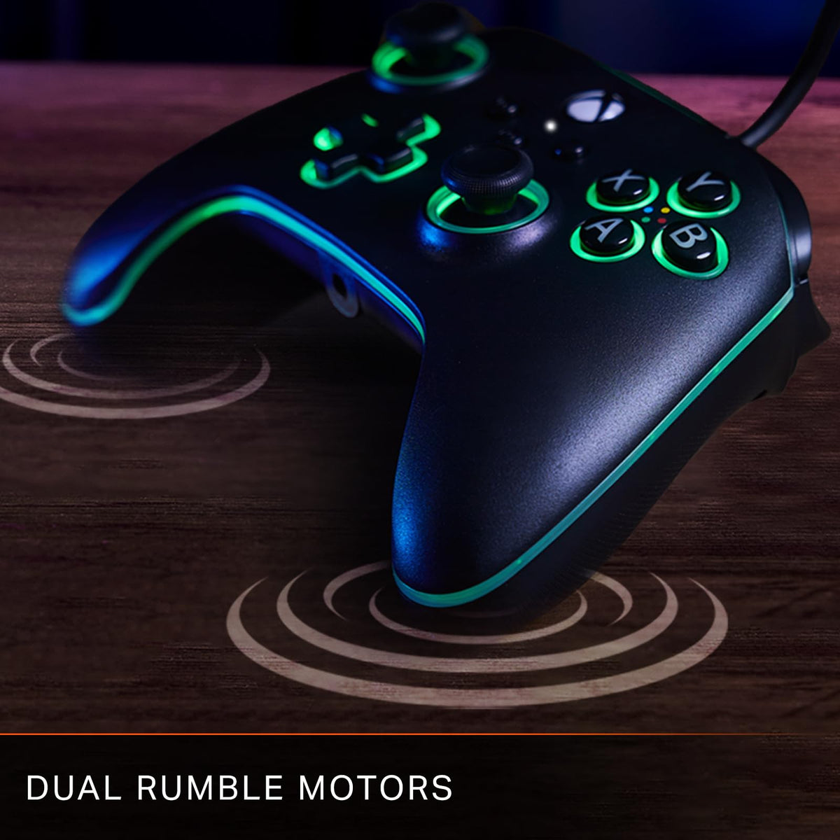 Black Wired Video Game Controller H31282
