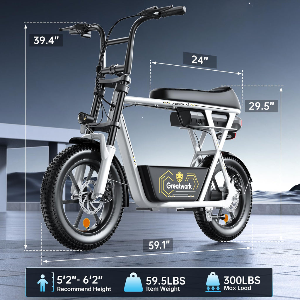 1500W Electric Scooter with Seat U229442
