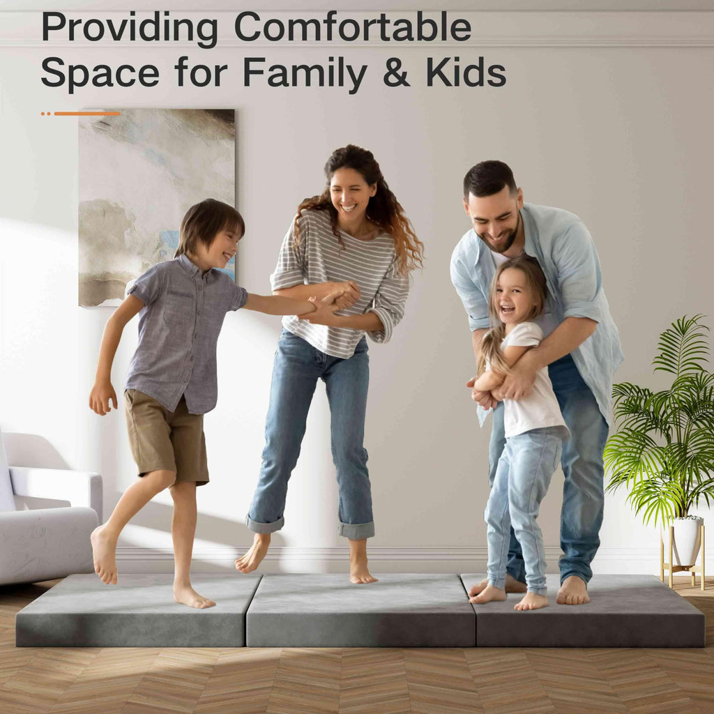 4 Inch Single Tri-Fold Mattress Topper R133599