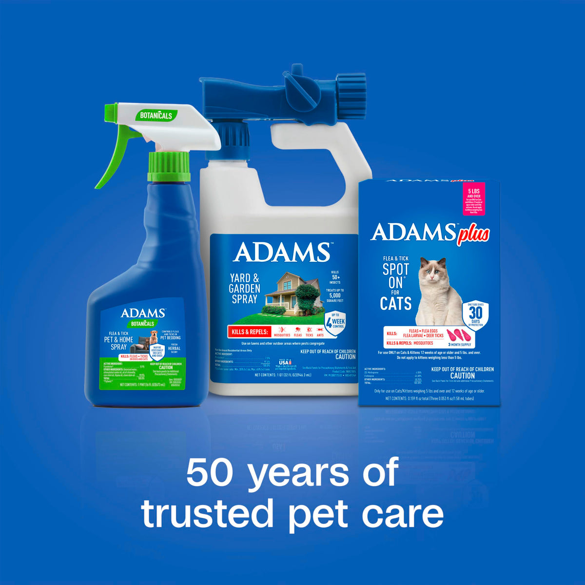 Flea and Tick Prevention Spot On for Cats 3 Pack K227787