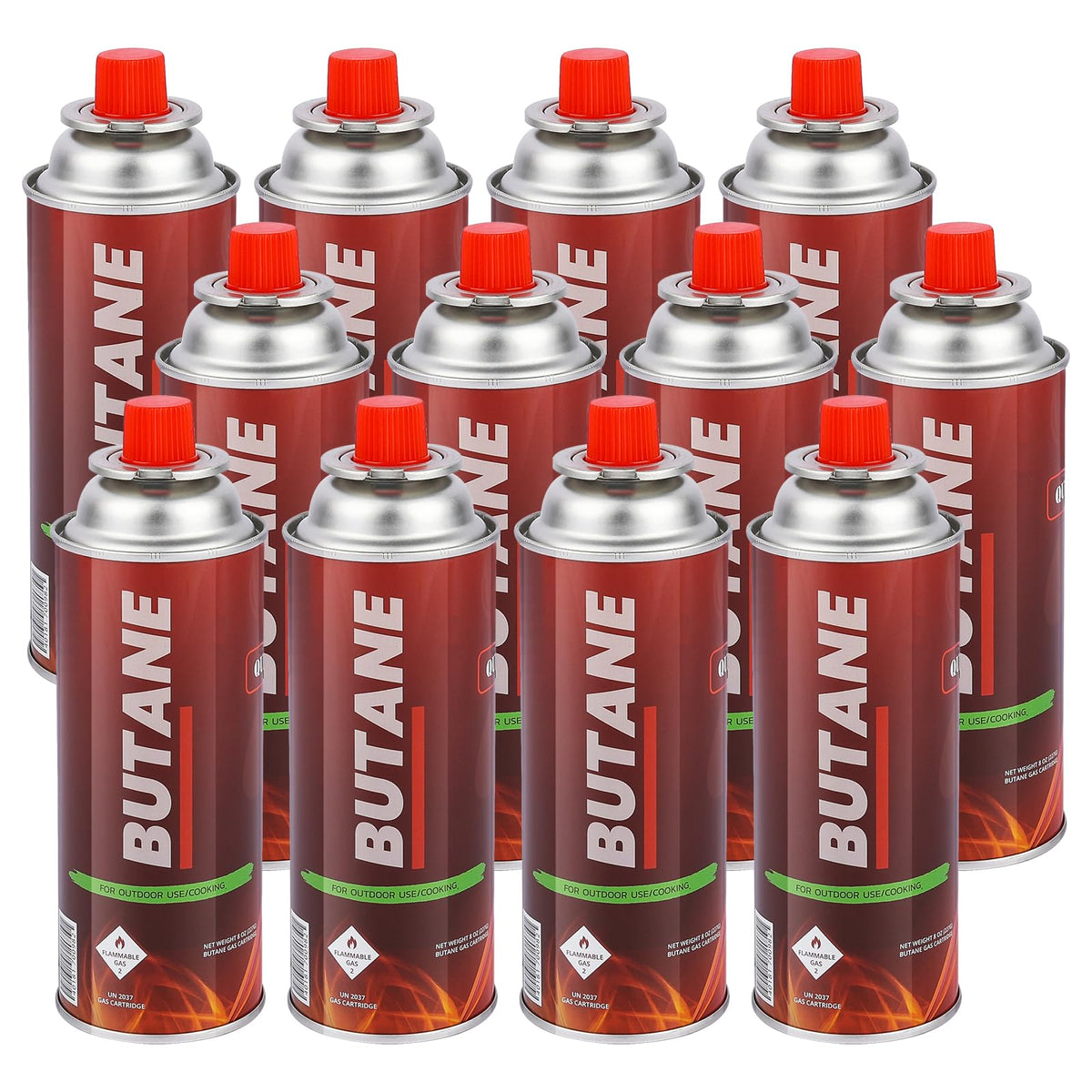 Butane Fuel Canister 12 x 8oz Z2551