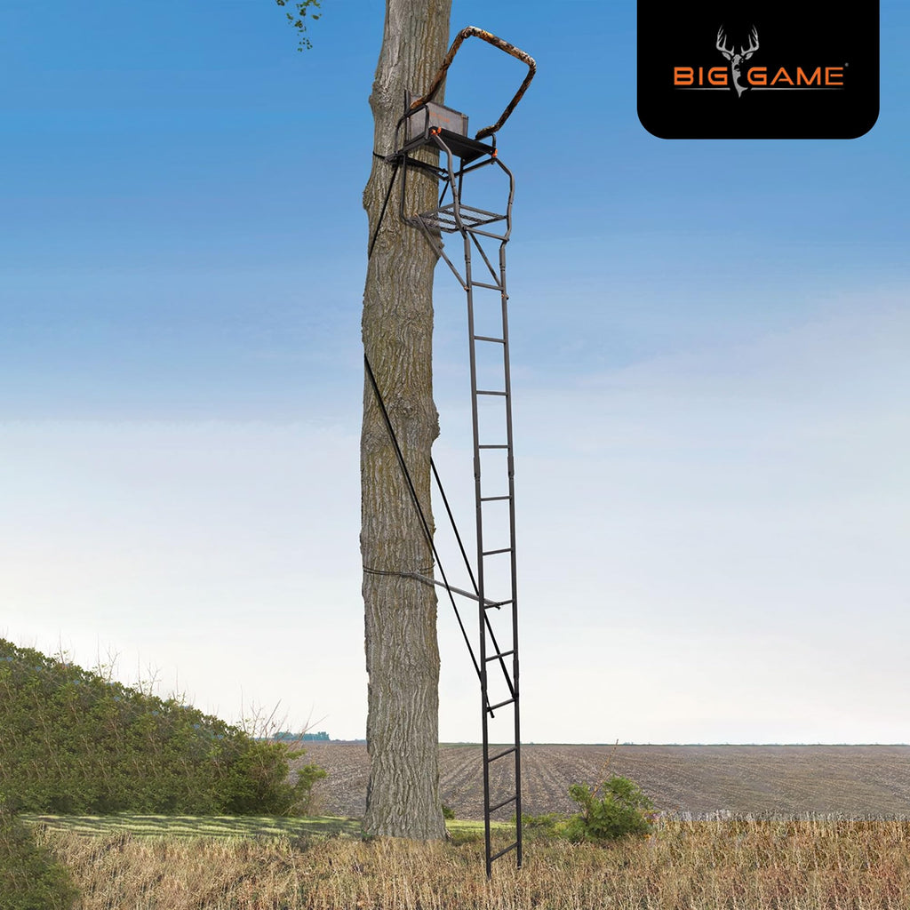 Ladder Treestand with Flip Back Seat E570