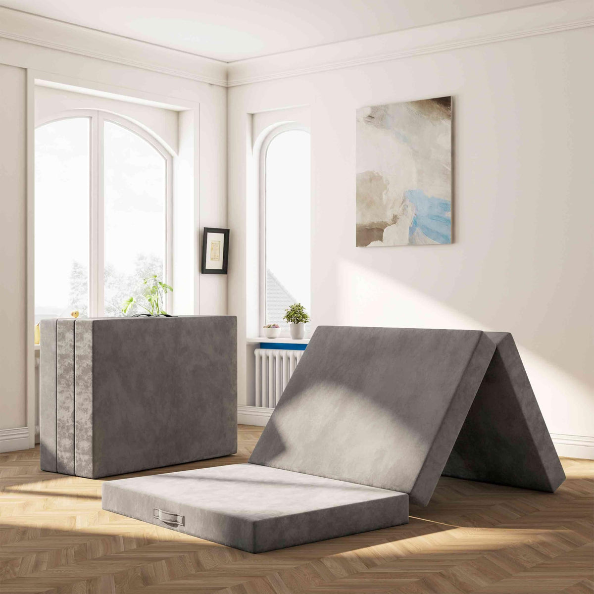 4 Inch Single Tri-Fold Mattress Topper R133599
