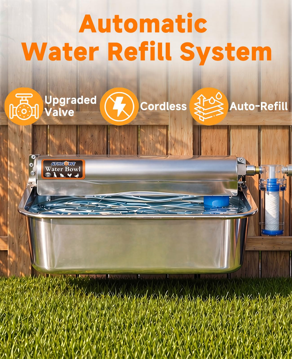 Automatic Chicken Waterer 304 Stainless Steel O1220
