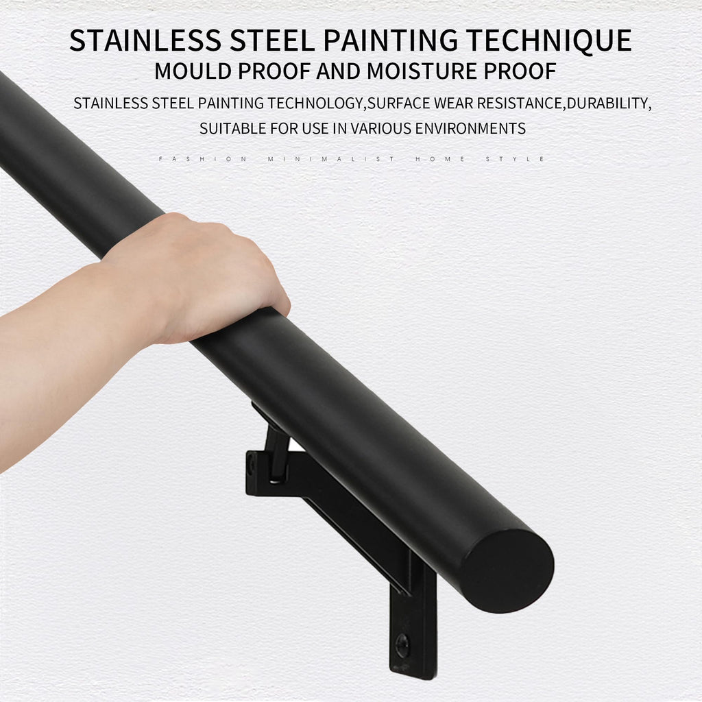 5 FT Aluminum Handrail Kit with Stainless Steel Brackets A68815