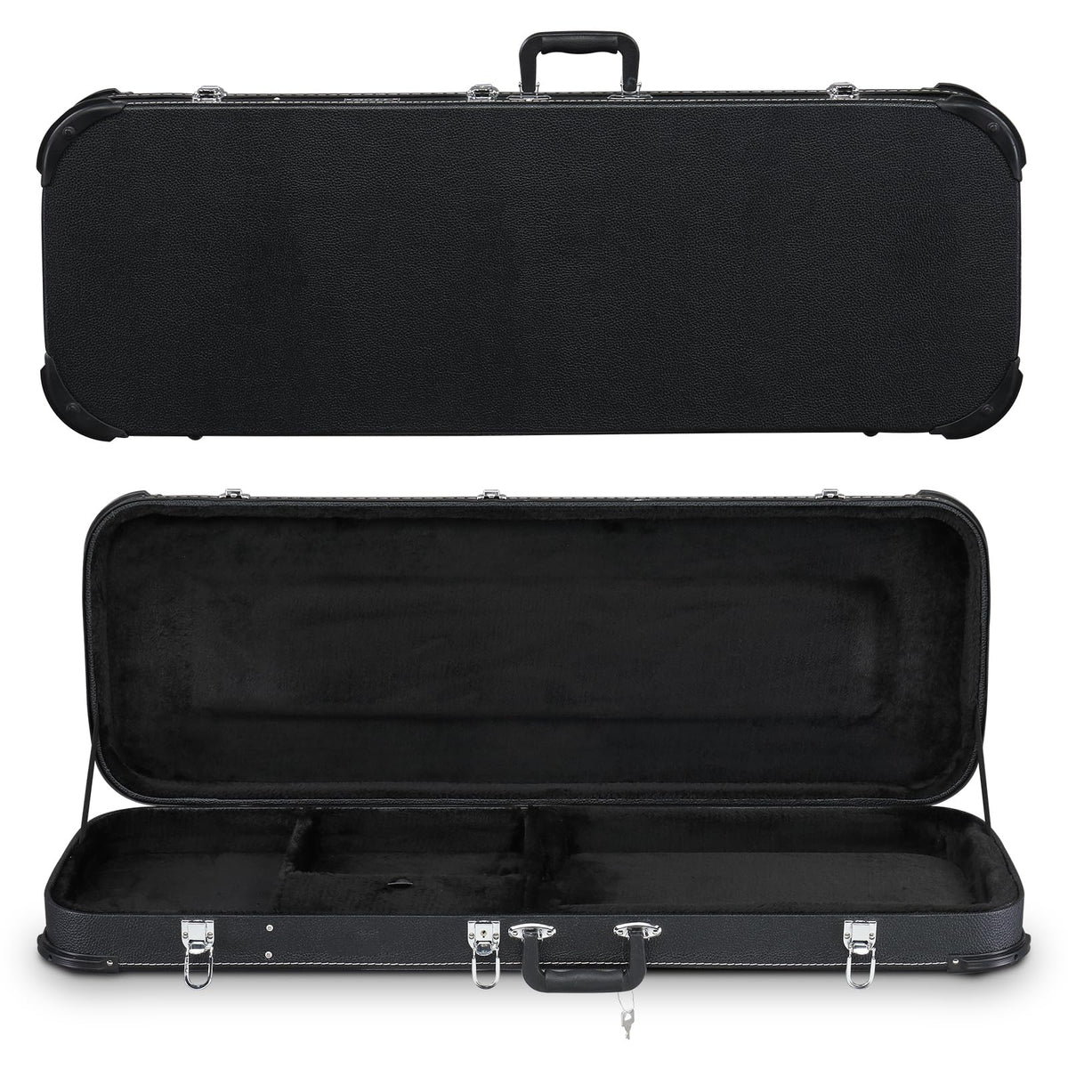 Black Electric Guitar Hard Case V649331