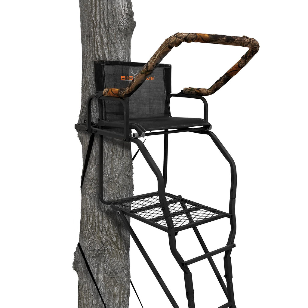 Ladder Treestand with Flip Back Seat E570