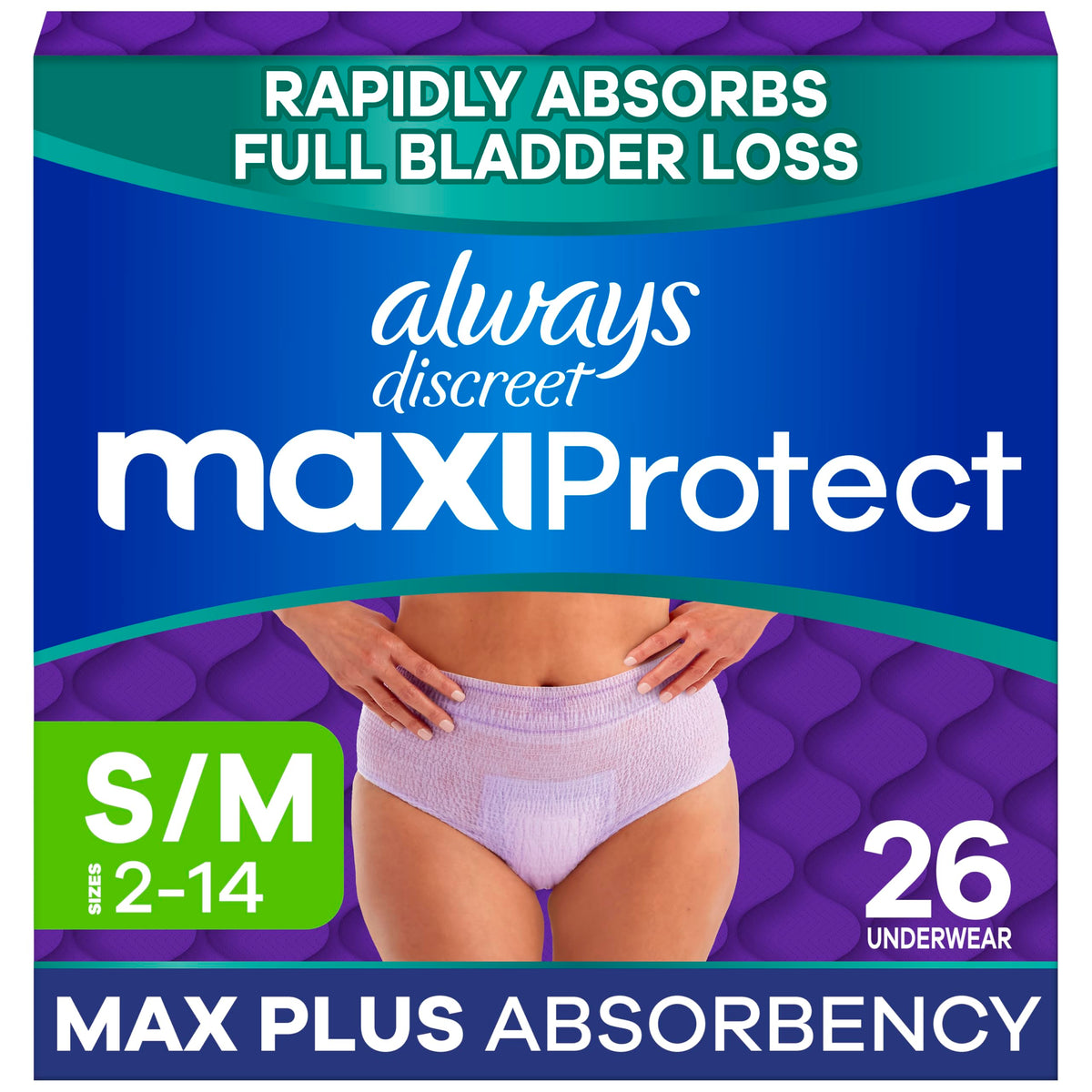 Scented Adult Diapers Size S/M 26 Count T932142