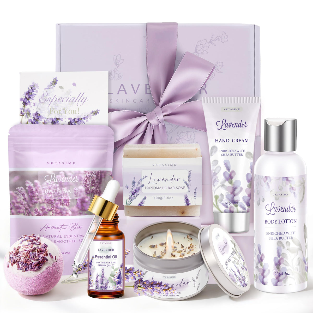 Lavender Relaxing Home Spa Set C97318