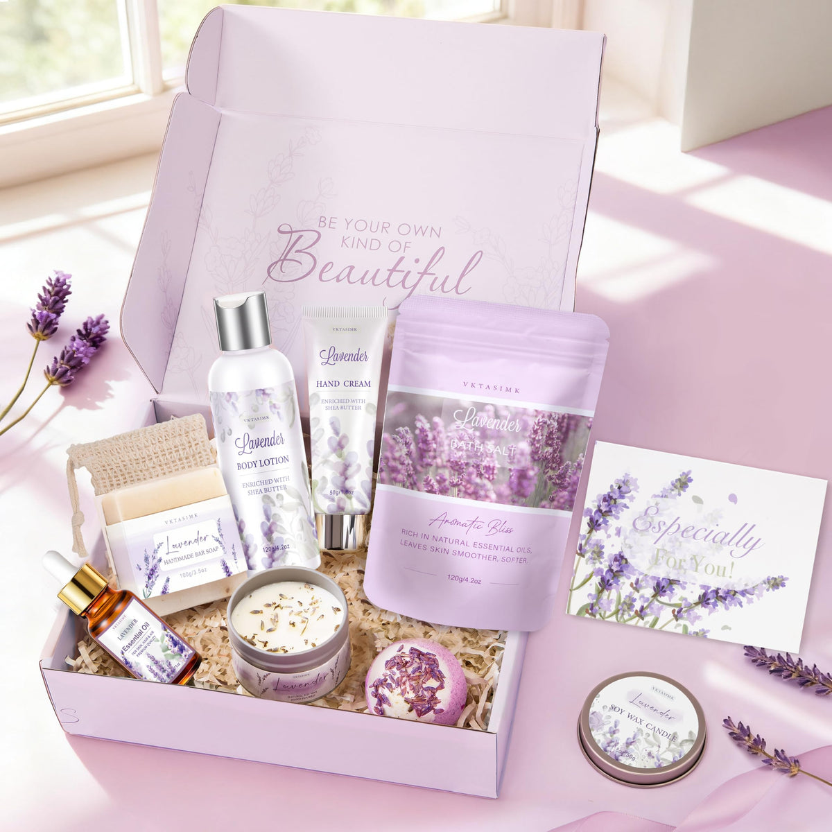 Lavender Relaxing Home Spa Set C97318