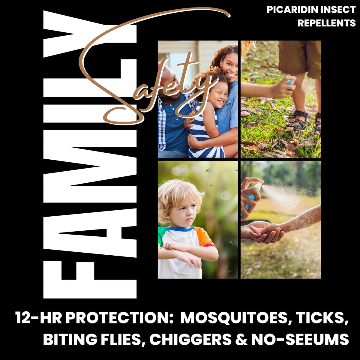 Picaridin Insect Repellent 10 oz Continuous Scented Mist Spray Q965