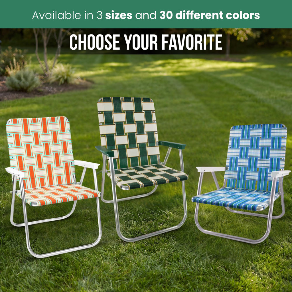 Folding Aluminum Outdoor Patio Lawn Chair H179833