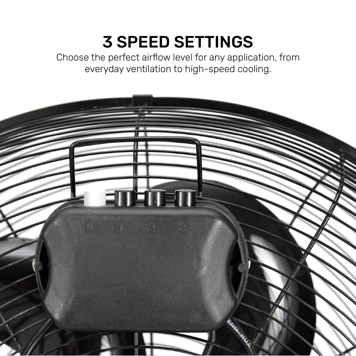 20” Industrial Floor Fan High Velocity Air Circulator C870568
