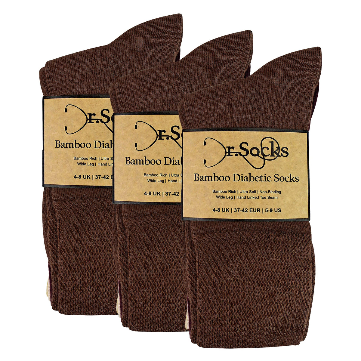 12 Pairs Womens Seamless Diabetic Socks N511717